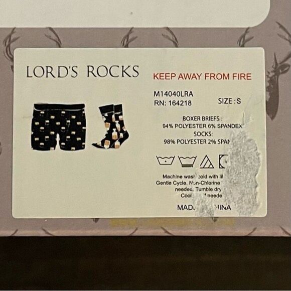 Lord’s Rocks Men’s Whiskey Themed Gift Set (Small) New in Box! - Picture 3 of 3